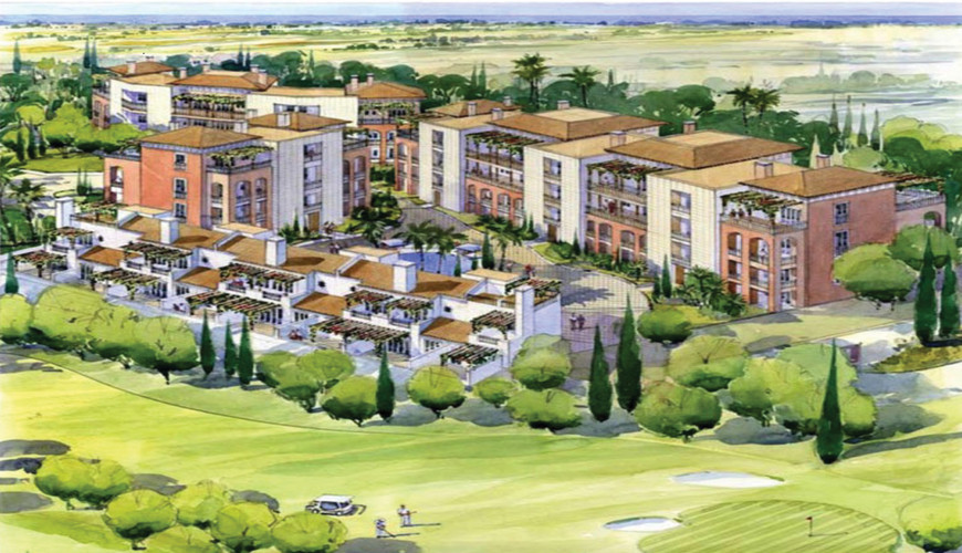 Algarve, terreno com projeto aprovado -Vilamoura